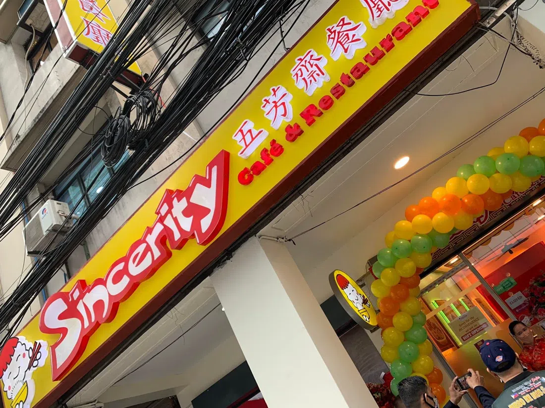 Sincerity Cafe and Restaurant, Manila