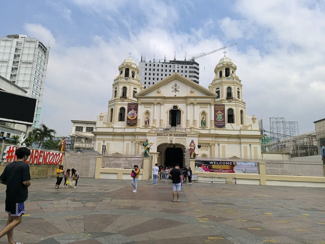 Quiapo-kirken (Minor Basilica and National Shrine of Jesus Nazareno), Manila