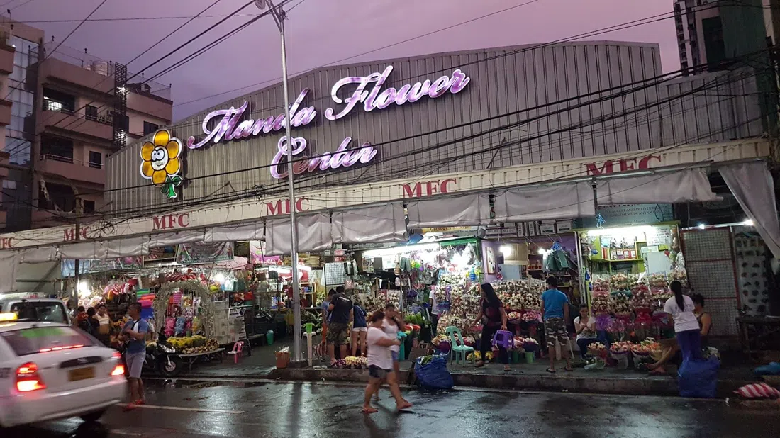 Mercato dei fiori di Dangwa, Manila