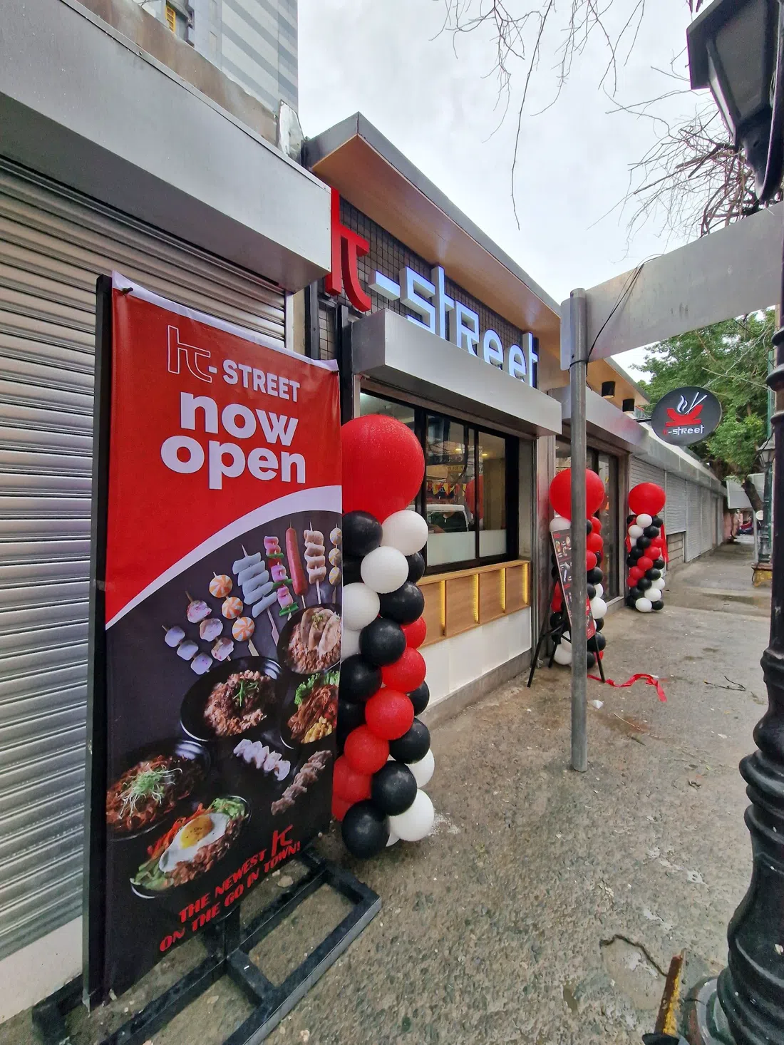 Cluster di cibo di Dapitan Street, Manila