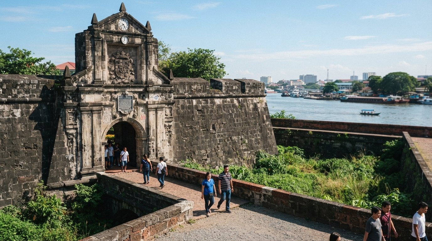 Intramuros, Manila: a walled city that still knows its own name