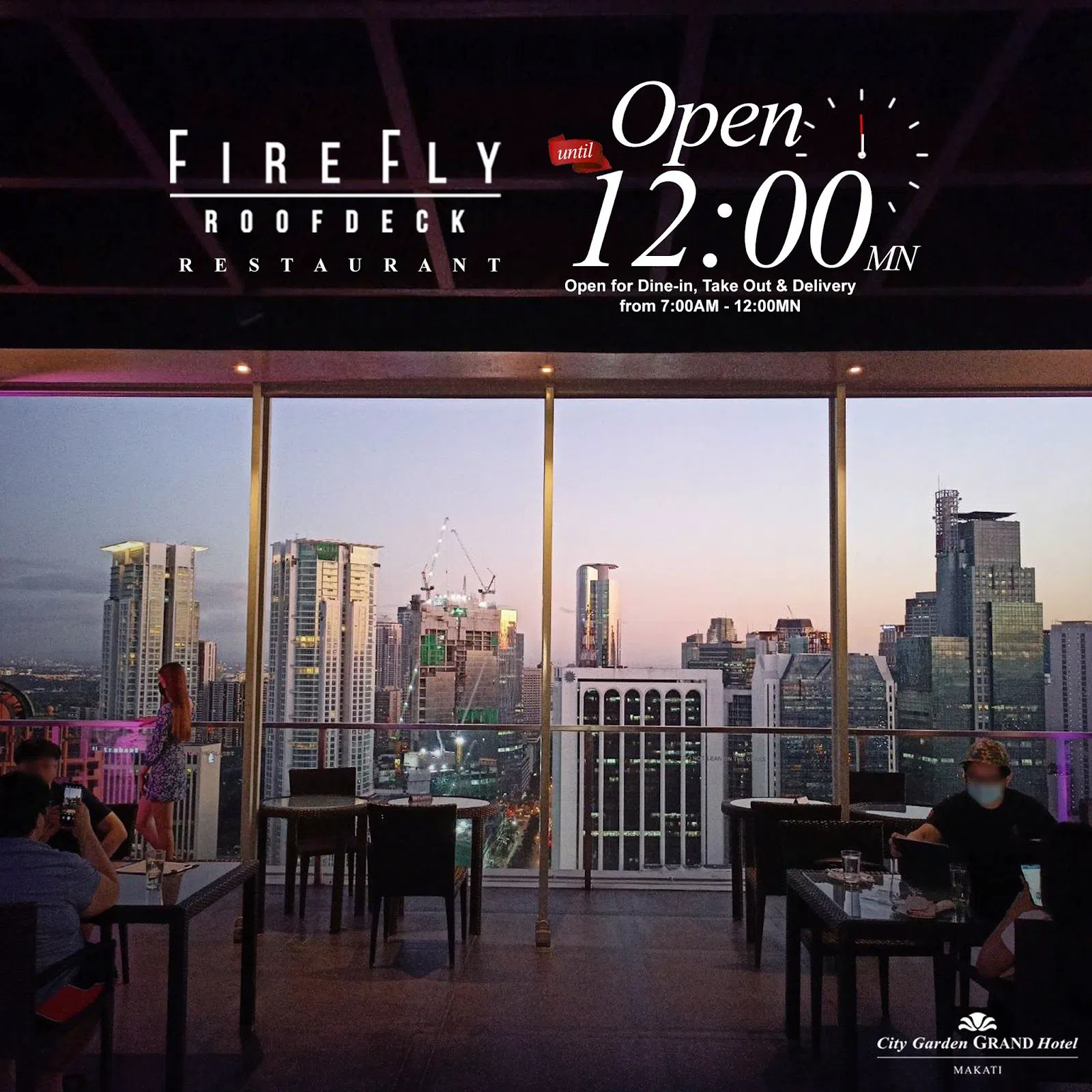 Firefly Roof Deck, Manila